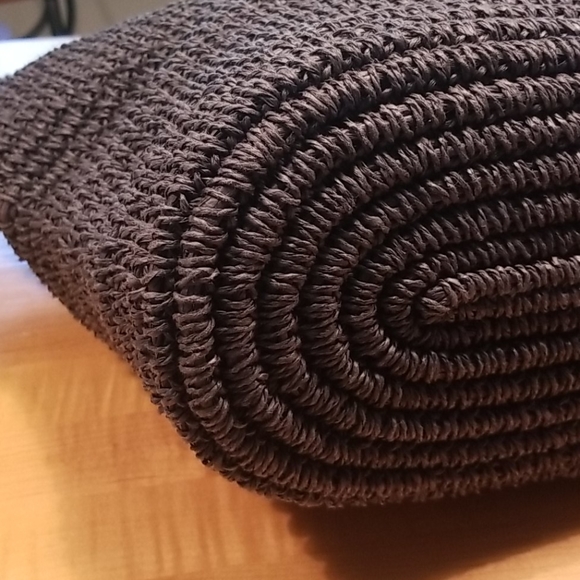 Talbots straw tote - Picture 3 of 8